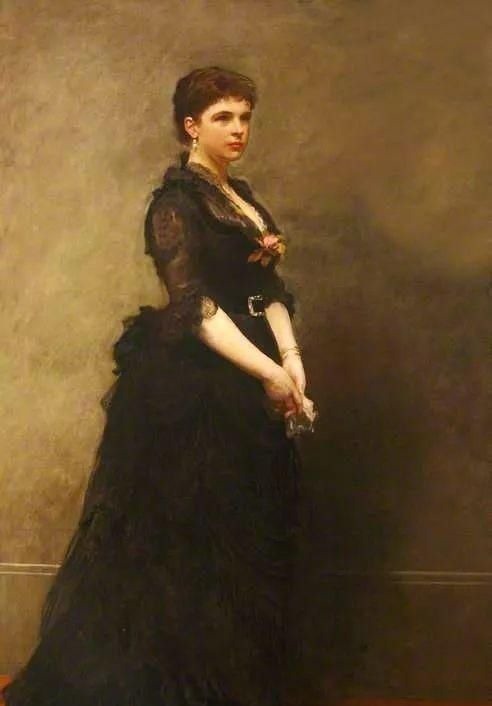 美人!英国艺术家詹姆斯·桑特人体油画中的美人,珠圆玉润,风情万种