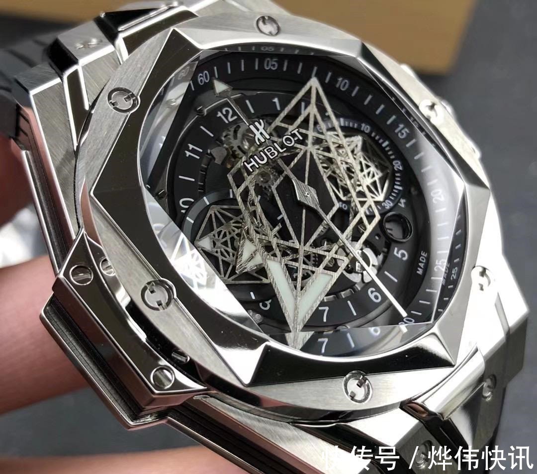 分针 HB厂宇舶刺青二代计时码复刻表细节质量评测!