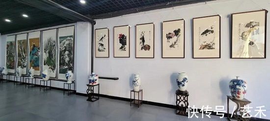 文化传媒有限公司#虎啸丹青贺新春║尹廷涛雅集展在临沂开幕