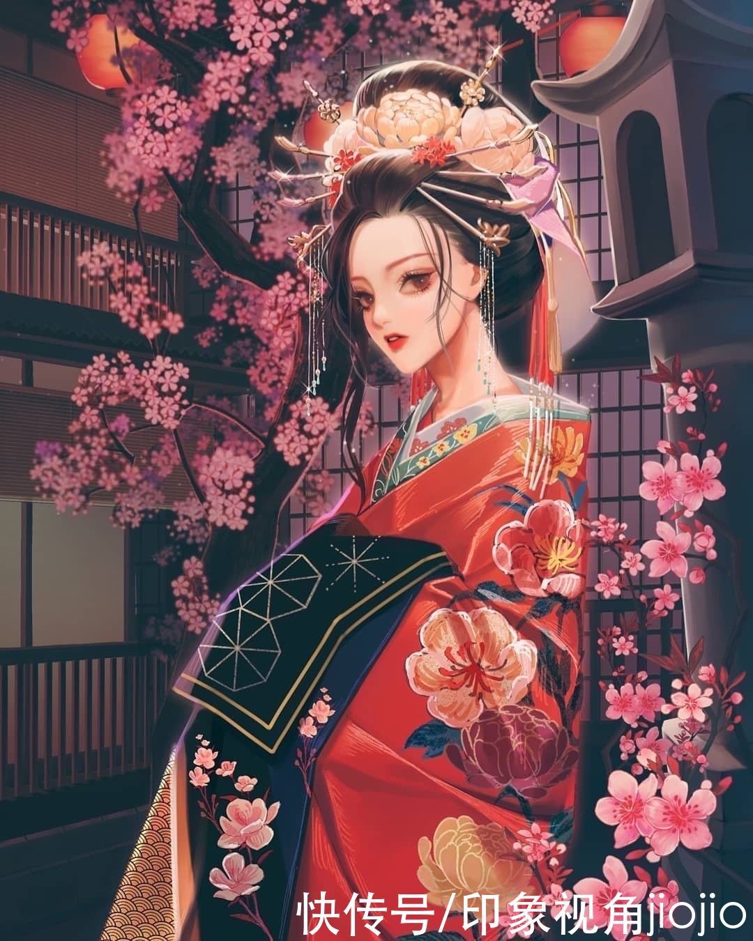 hiruna#那些又飒又御的小姐姐们,配色好看且画风细腻