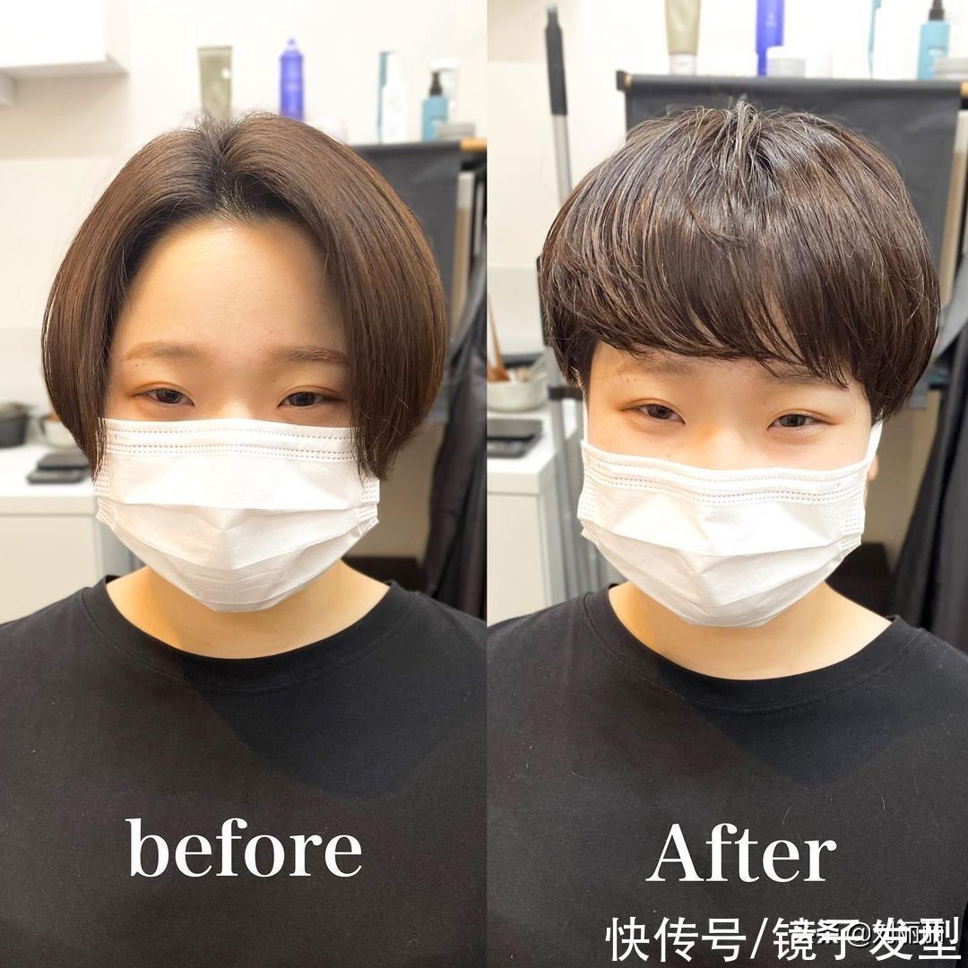 短发 换个发型，谁知变化这么大，美得就像换张脸