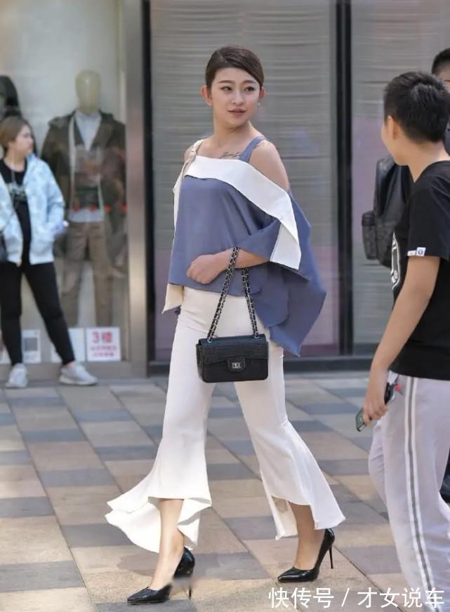 高跟鞋 长裤不一定适配“腿粗”女性,要从身材特点出发,三款裤子适合你