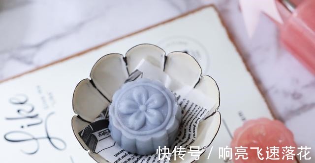 馅料|颜值高的冰皮玫瑰馅月饼,好吃可口,制作简单!