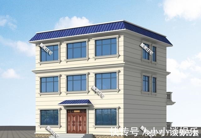 酒席|12×10.5米平顶三层别墅,超大客厅设计,摆个十桌酒席足够!