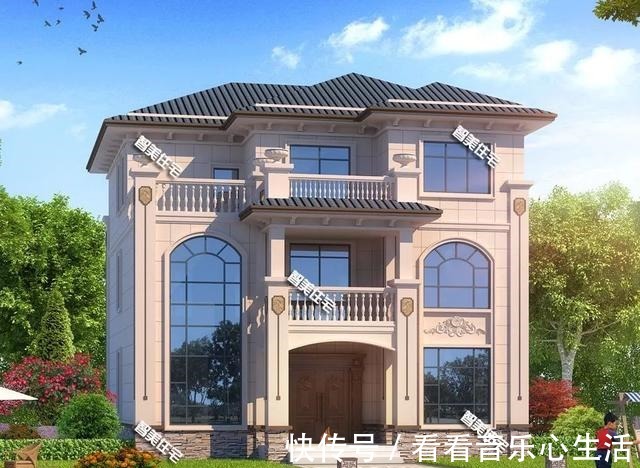 回乡|盖一栋颜值高的简欧住宅，我跟媳妇儿回乡发展，全家人都很支持！