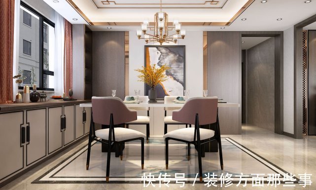 落落大方|175平中式风四居室,被中式之美包裹的客厅落落大方