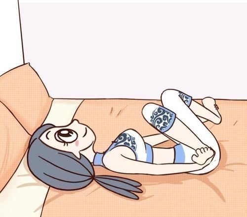 枕头|每晚用这种姿势做一次,小腹的赘肉竟然没了