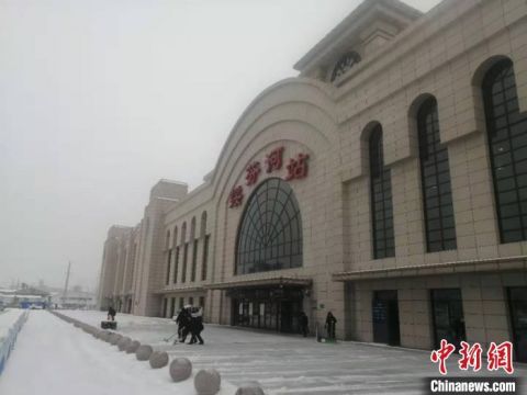  畅通|绥芬河铁路口岸迎战风雪确保国境线畅通