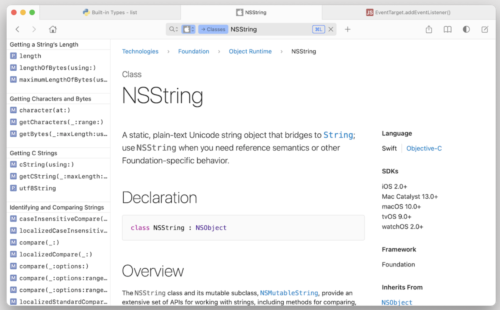 Dash for Mac v6.4.2 API开发文档管理-下载否