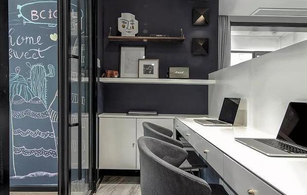 贴瓷|69㎡小户型的“逆袭”,变身3室2厅阳光房,色彩搭配精致出彩