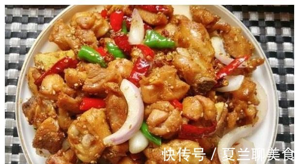 青椒木耳炒腐竹|美食推荐干煸鸡块、香干炒花菜、青椒木耳炒腐竹、葱油鲜香菇