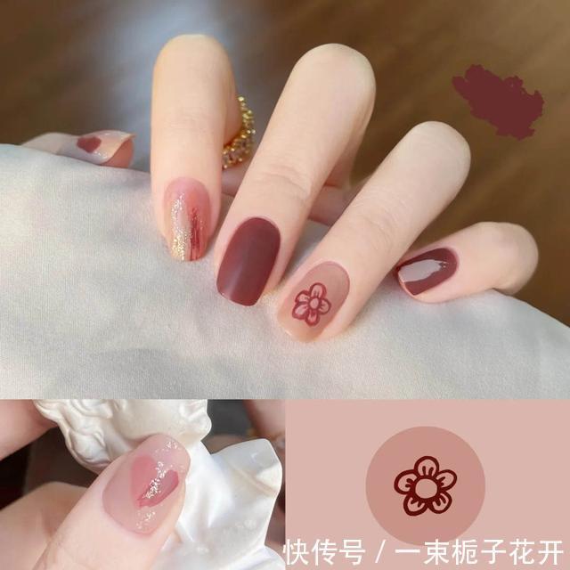 新年美甲也要“换新装”,紫色碎钻迷人梦幻,还有它像星空般闪耀