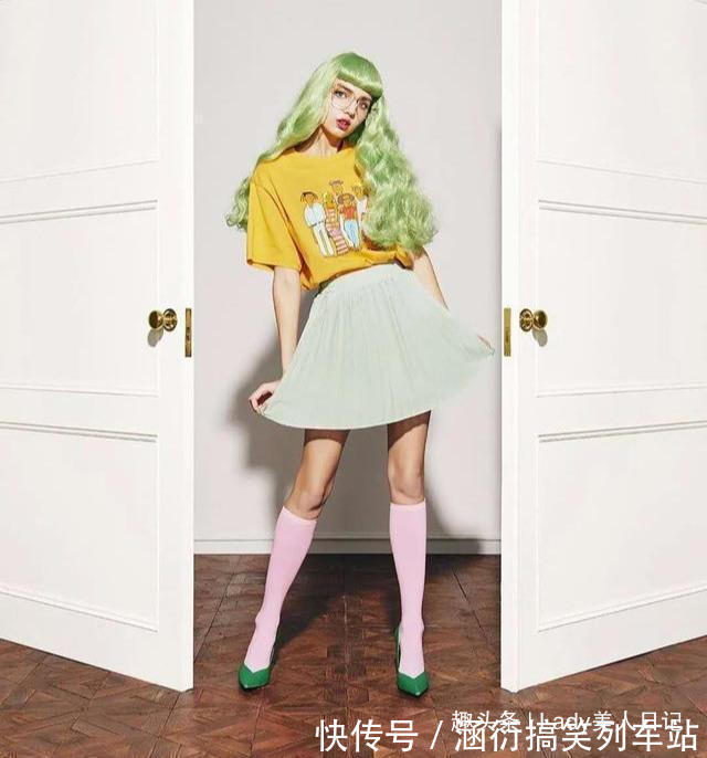 原宿风 穿同一件衣服,200斤和90斤的“穿搭对比”,看后我决定还是减肥