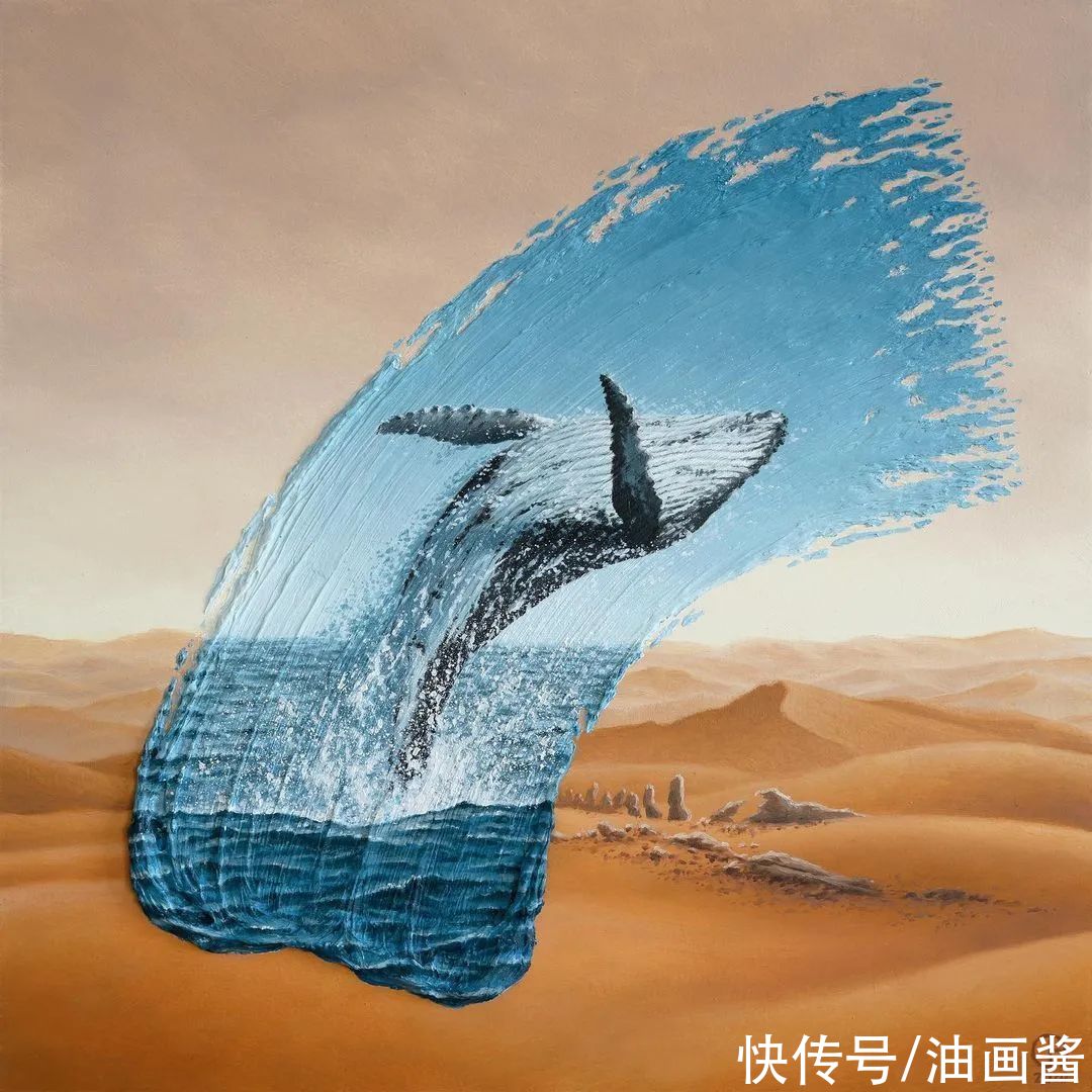  漂亮|他用“脏颜料”，毁掉漂亮的风景画，真相引人深思