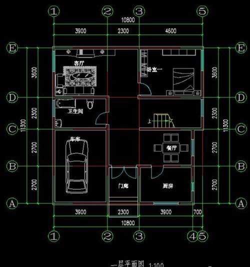 别墅|农村自建二层别墅,面宽10.8米,5室1厅带车库,外观还很好看