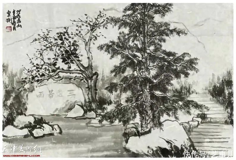 汤莉|天津美术学院首届“水墨为上”山水画高研班教学回顾