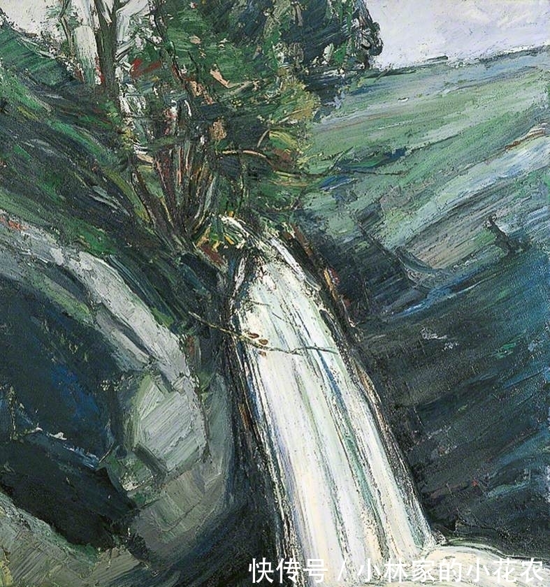 笔触|油画风景:从具象主义到抽象主义,这位画家都能自由切换