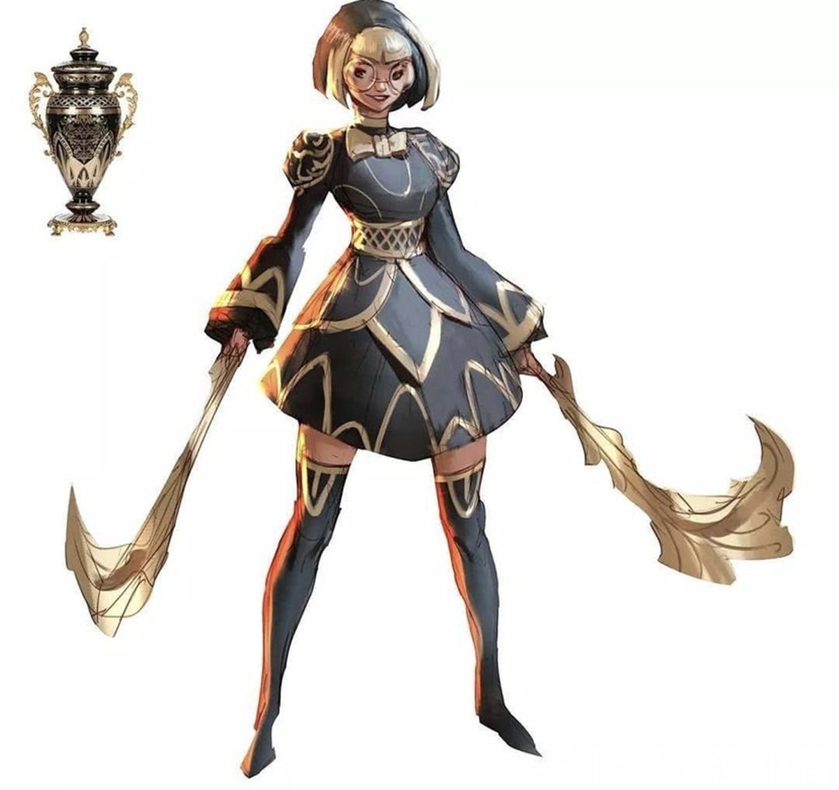 大叔|瓶瓶罐罐拟人成可爱的少女不一定合适,大叔模样更符合二次元效果