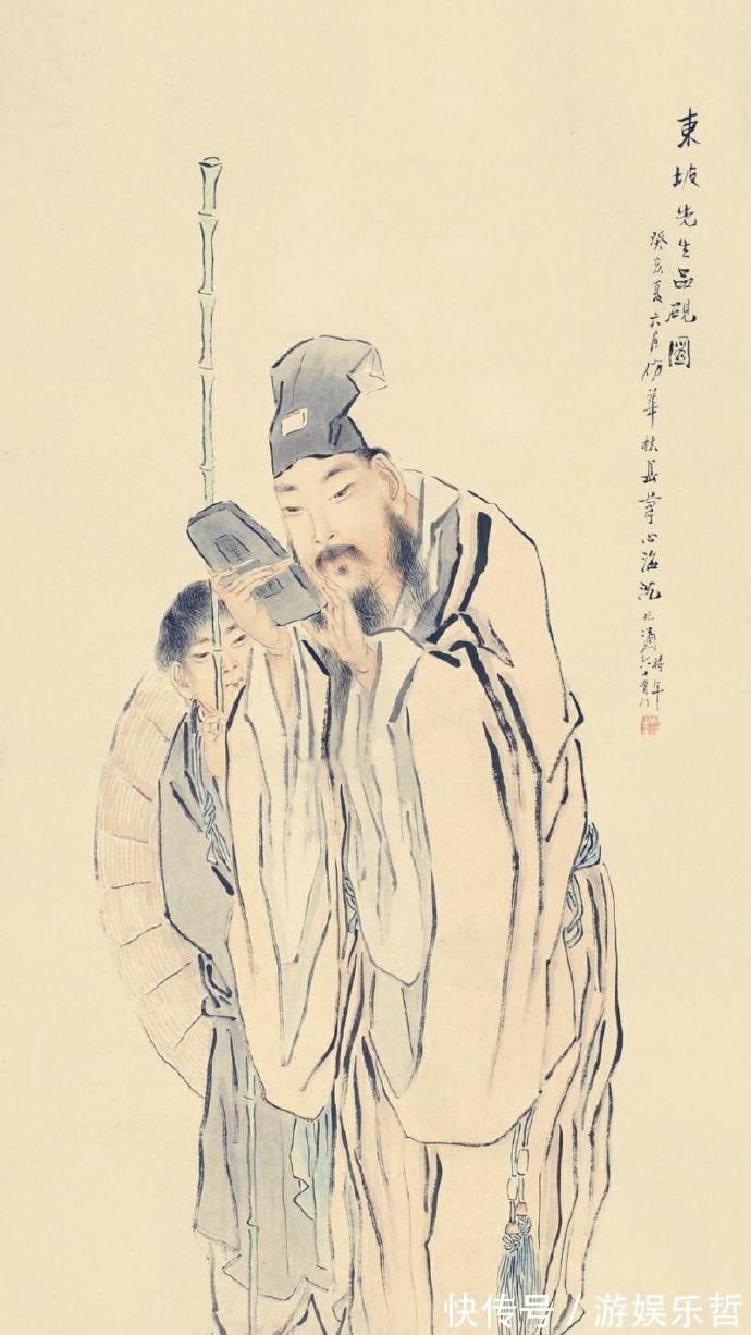 瓦儿$古画中出现智能手机,是穿越者的身影被画下来了吗