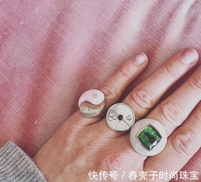 弗朗西丝卡 “我有我的风格”,独立女性的标志性首饰-鸡尾酒戒指