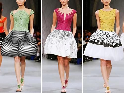 Georges Chakra高定：鱼鳞设计融入礼服，呈现新颖视觉效果