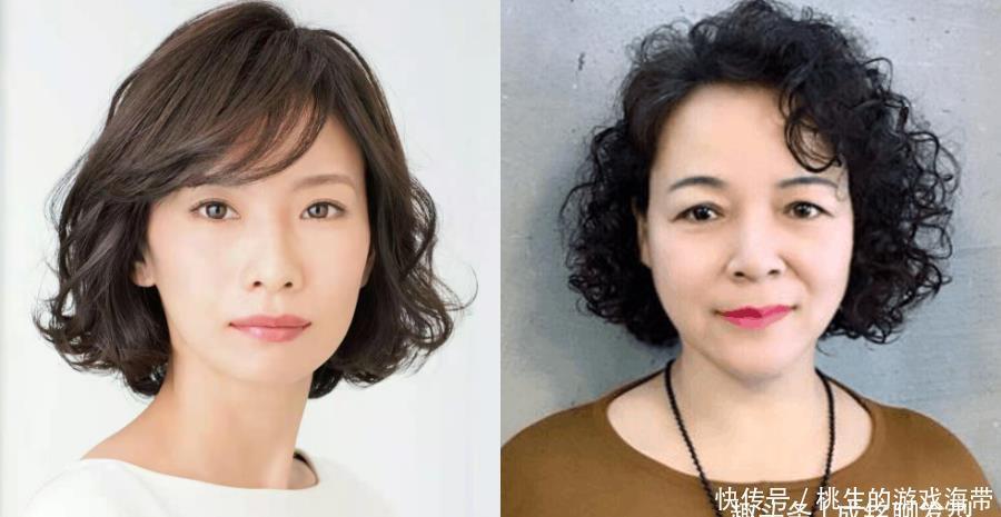 小卷|适合五六十岁女人的烫发发型,第一干练、第二减龄、第三有女人味