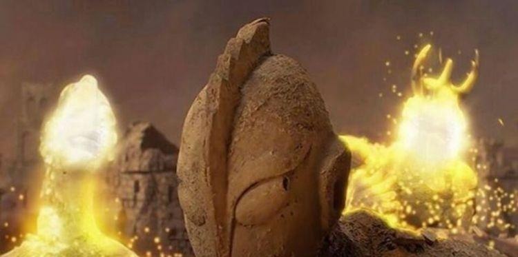 黑暗奥特曼|超古代文明灭亡后，迪迦奥特曼变成了石像，特利迦是哪来的？