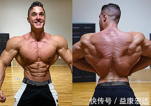 更上一层楼|健身撸铁11年,打造了一副夸张地“背阔肌”极具视觉冲击
