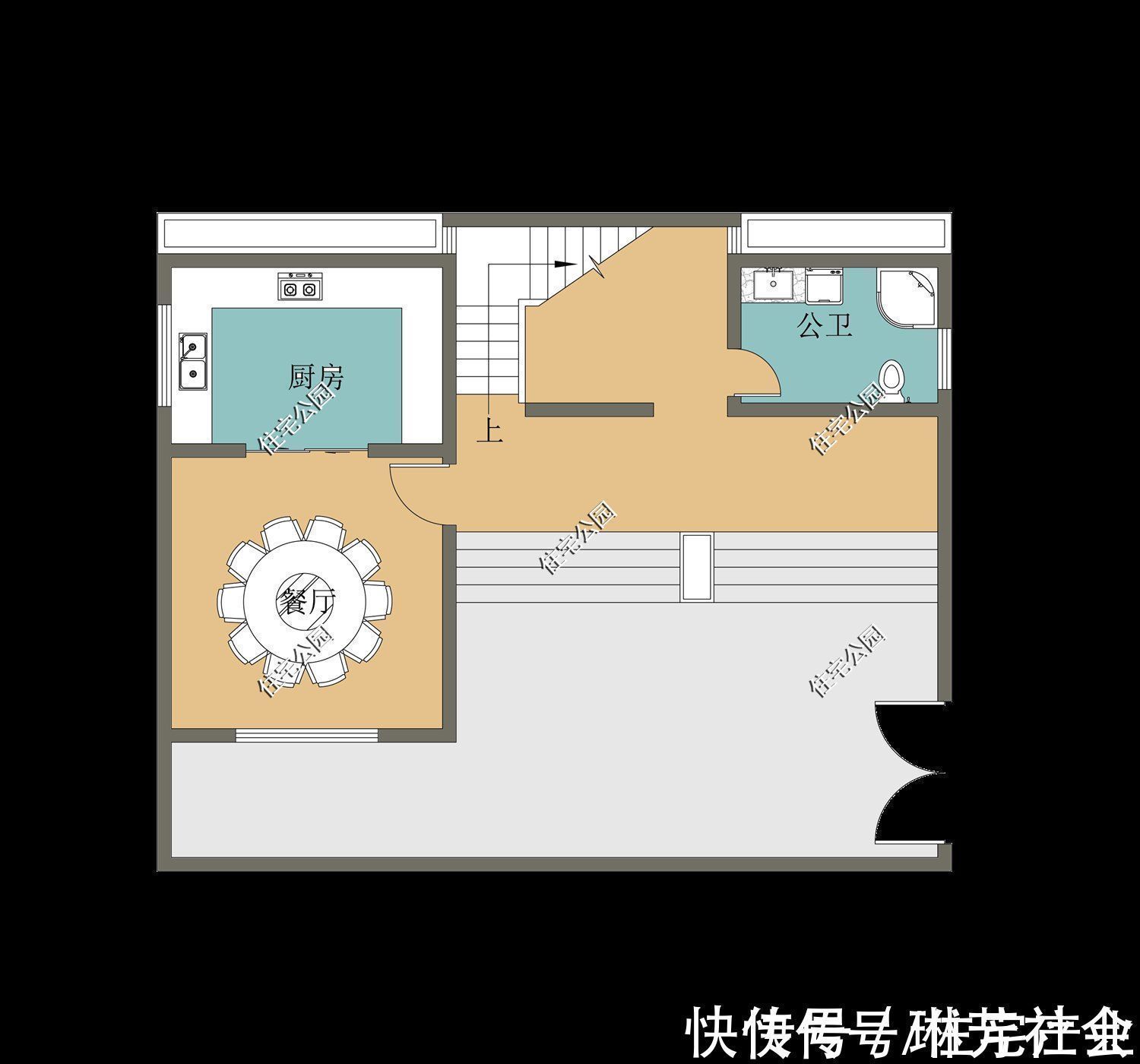 院子|宅基地面积不大，也想要个院子怎么办？3套图纸圆你庭院梦