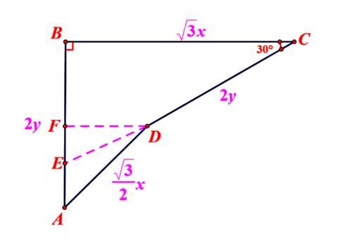 1道伊朗数学竞赛题，考查30°直角三角形，看似简单却难住不少学霸