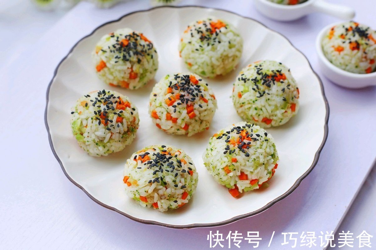 孩子不爱吃饭,试一试这道饭团,营养丰富,让孩子爱上吃饭
