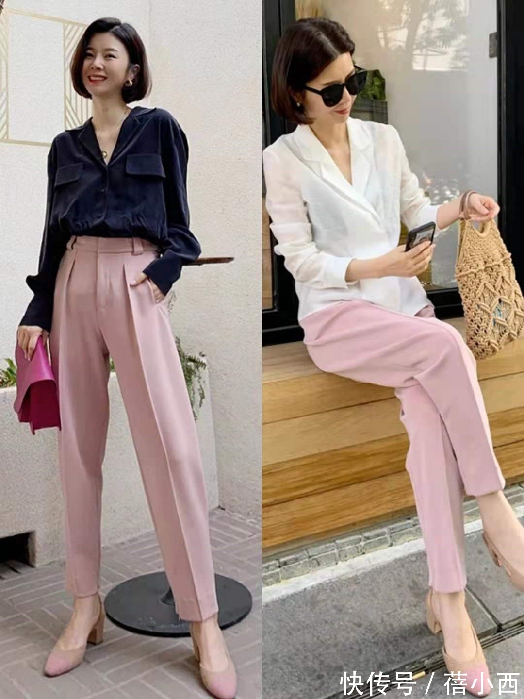 搭配|讲真!穿上彩色极简风的你,一看就是一个有质感的女子,好看极了