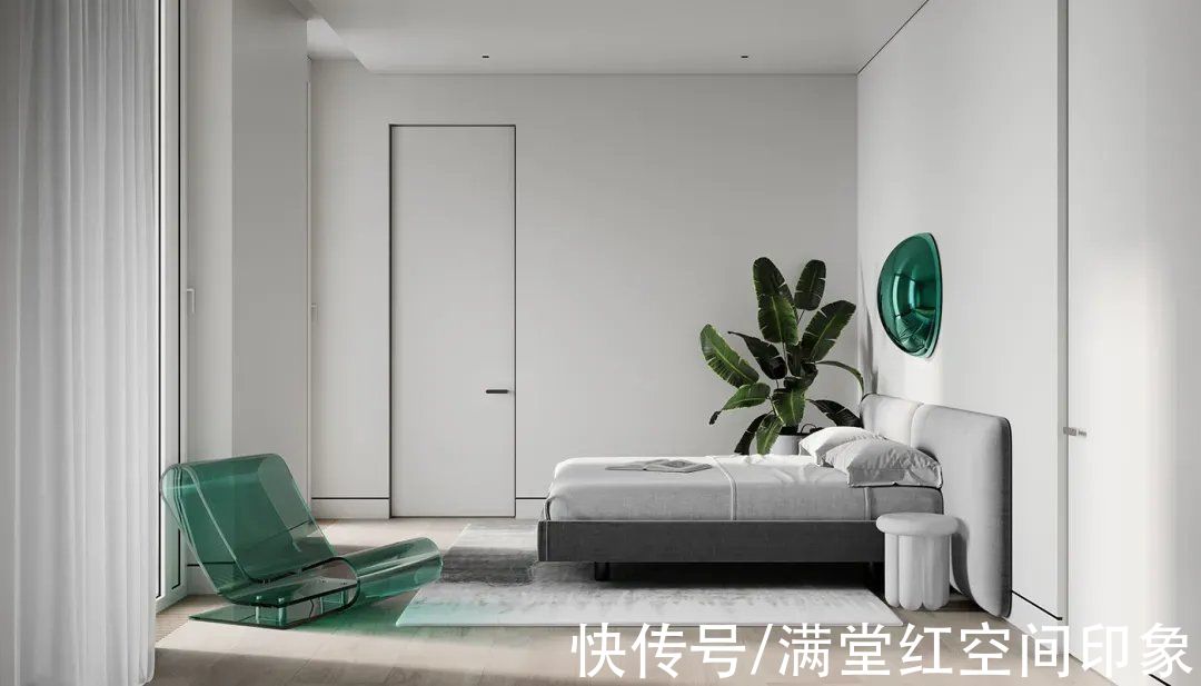 灰色调的现代风，舒适又富有艺术氛围