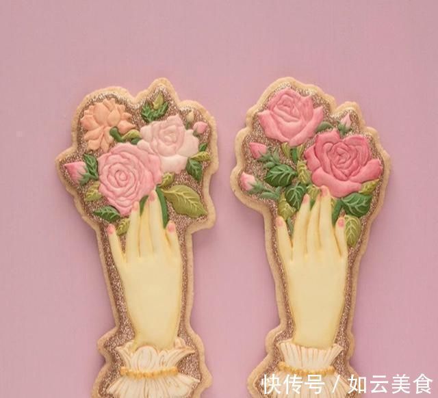 糖霜饼干|一双巧手，做出童话般的翻糖饼干，看完你会舍不得吃网友称太美