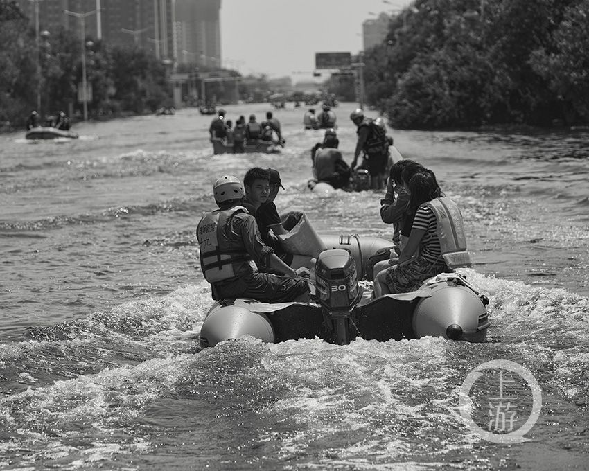 直击河南洪灾救援|多图 | 水势