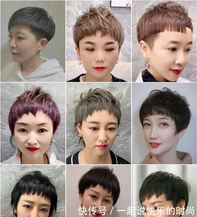 短发 100多款新精选热点发型,烫染剪全都有,要不要挑一款!