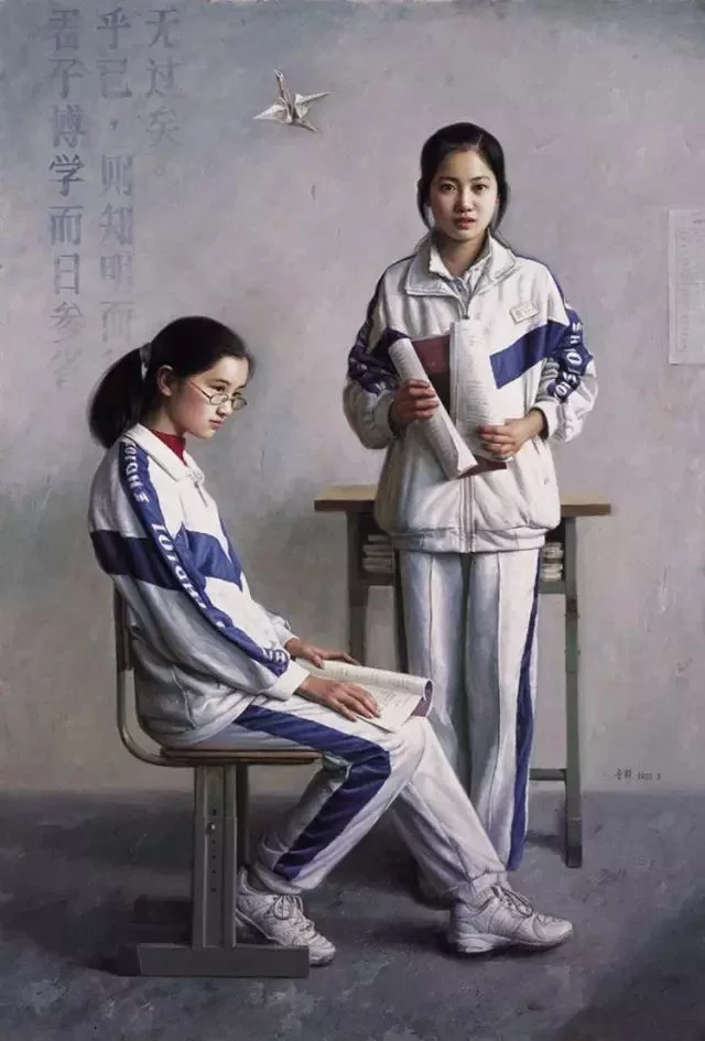 美女画家笔下的女孩 美女画家笔下的女孩