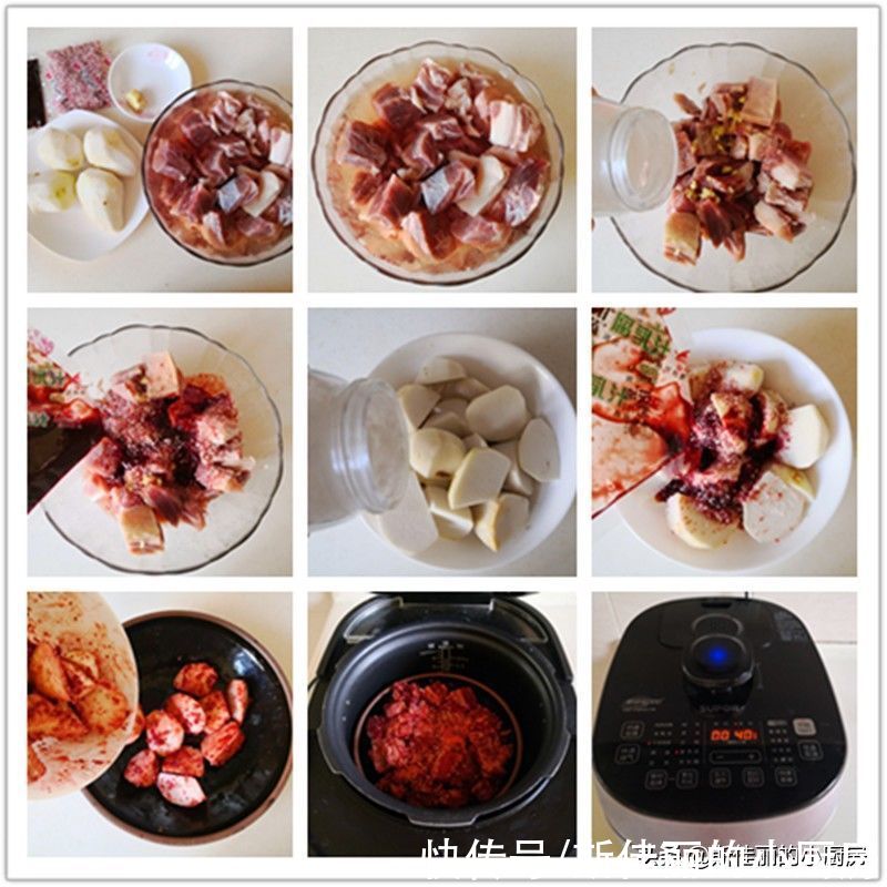 牛腩|芋头加它一起蒸好吃营养翻倍,做法也简单,秋天要多吃滋补不上火