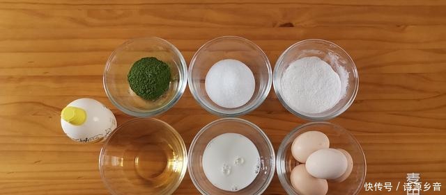 一起来做抹茶蛋糕卷吧,漂亮毛巾面,一卷就成功