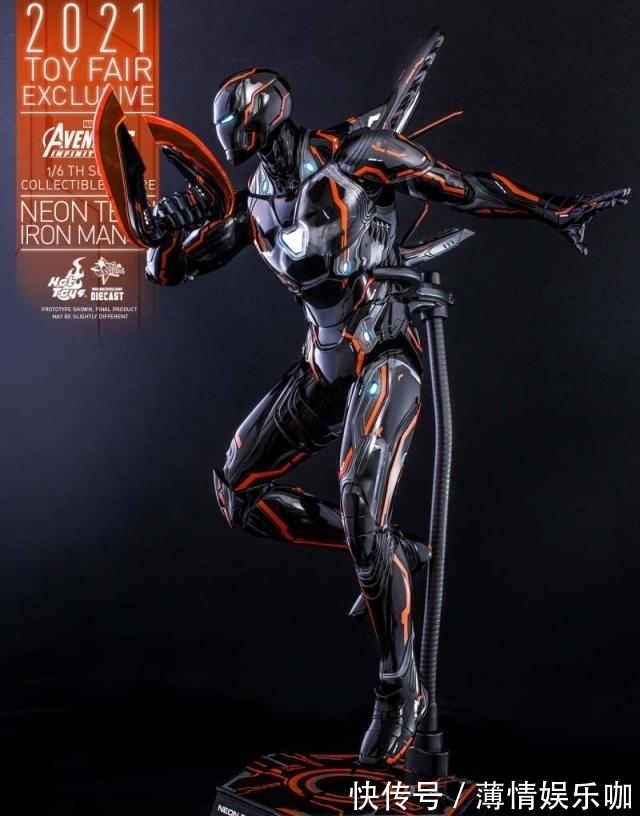 钢铁侠|模玩资讯:Hot Toys《复仇者联盟3:无限战争》霓虹科技钢铁侠