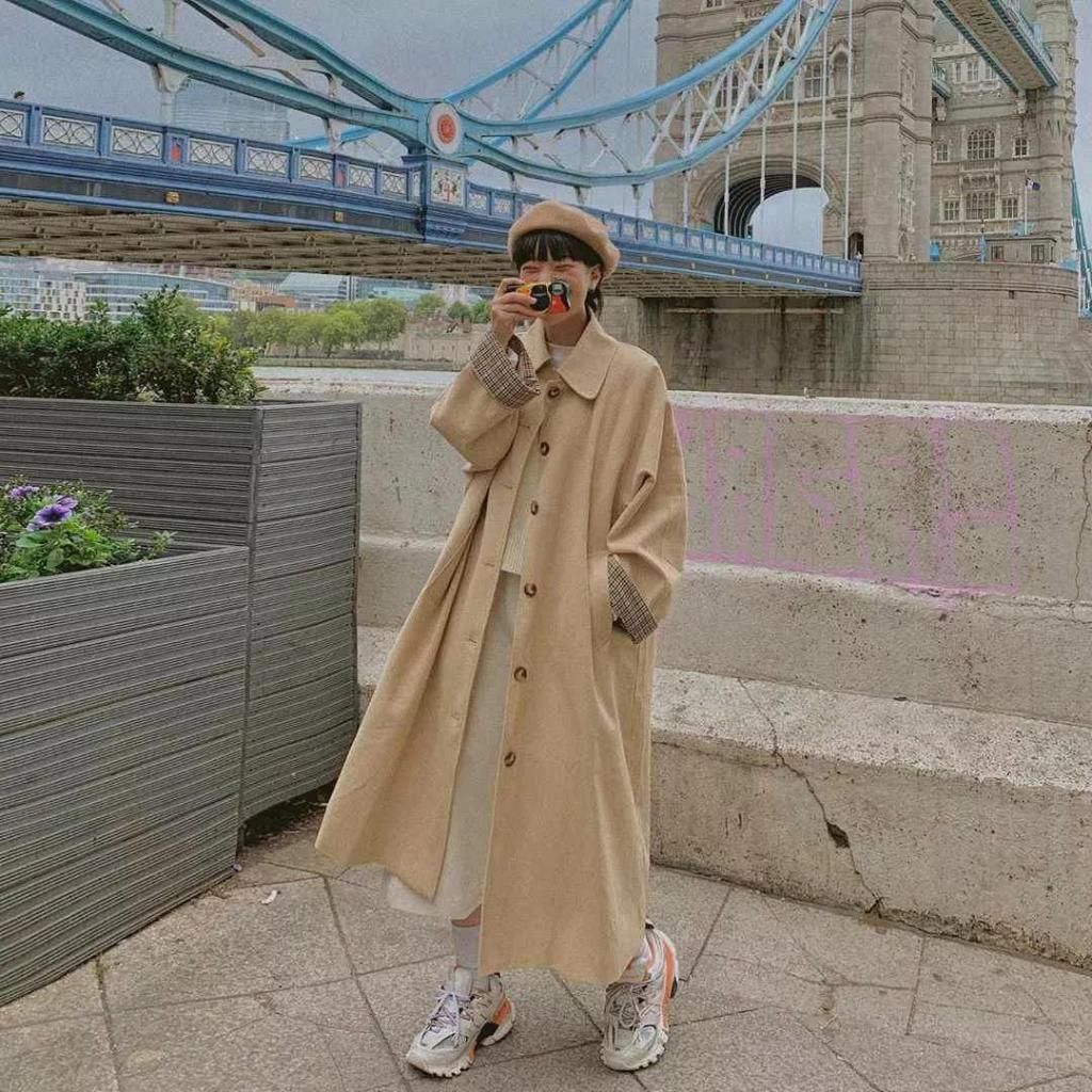  女生|厚外套+阔腿裤、毛衣+半裙、运动鞋 + 贝雷帽 = 精致冬日女生！