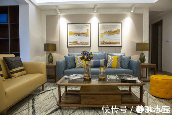 阳台上|碧桂园144平现代风改造，简单自然，装扮出一个年轻时尚的空间！