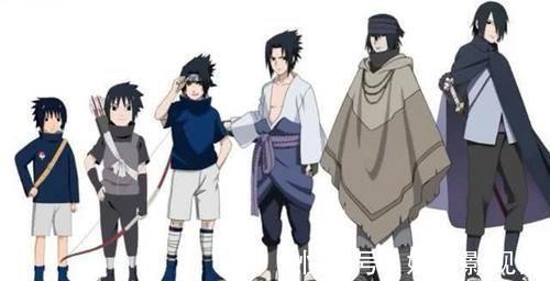 成长史|《火影忍者》角色的成长史,佐助、我爱罗成功长残,雏田和纲手从小美到大