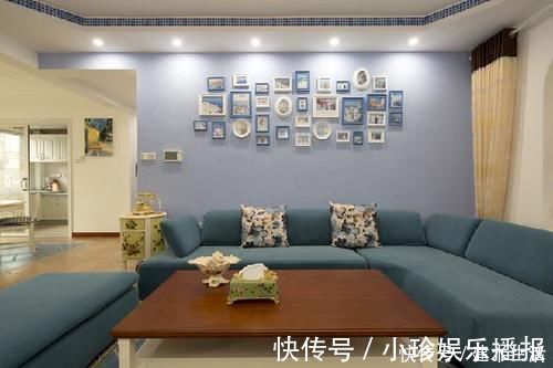 墙面|老婆心血来潮把新房装修成这样，朋友都说电视墙还是头一次见