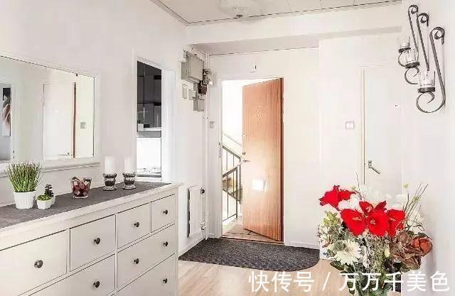 小户型|晒我上海65平小户型,厨房全铺大理石,鞋架放卧室门口!