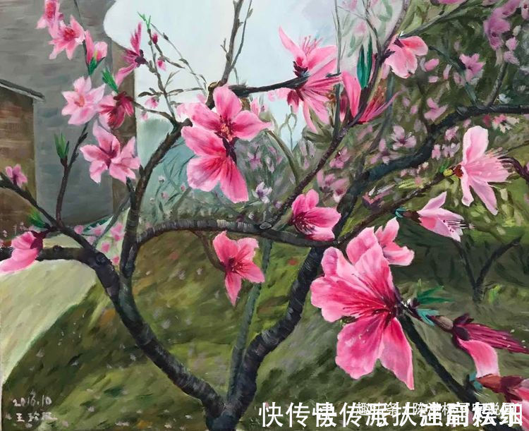 艺术作品&她48岁学画,一年就办个人画展!专家没艺术价值,是农妇乱涂鸦