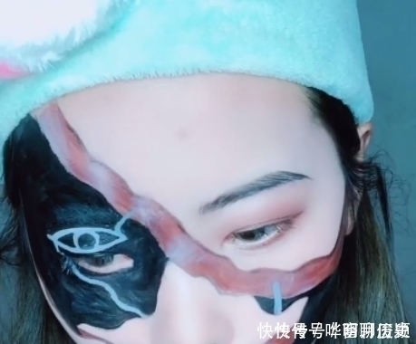 特色|女生在脸上画“特效妆”，第一眼：没什么特色，成品图：厉害了！