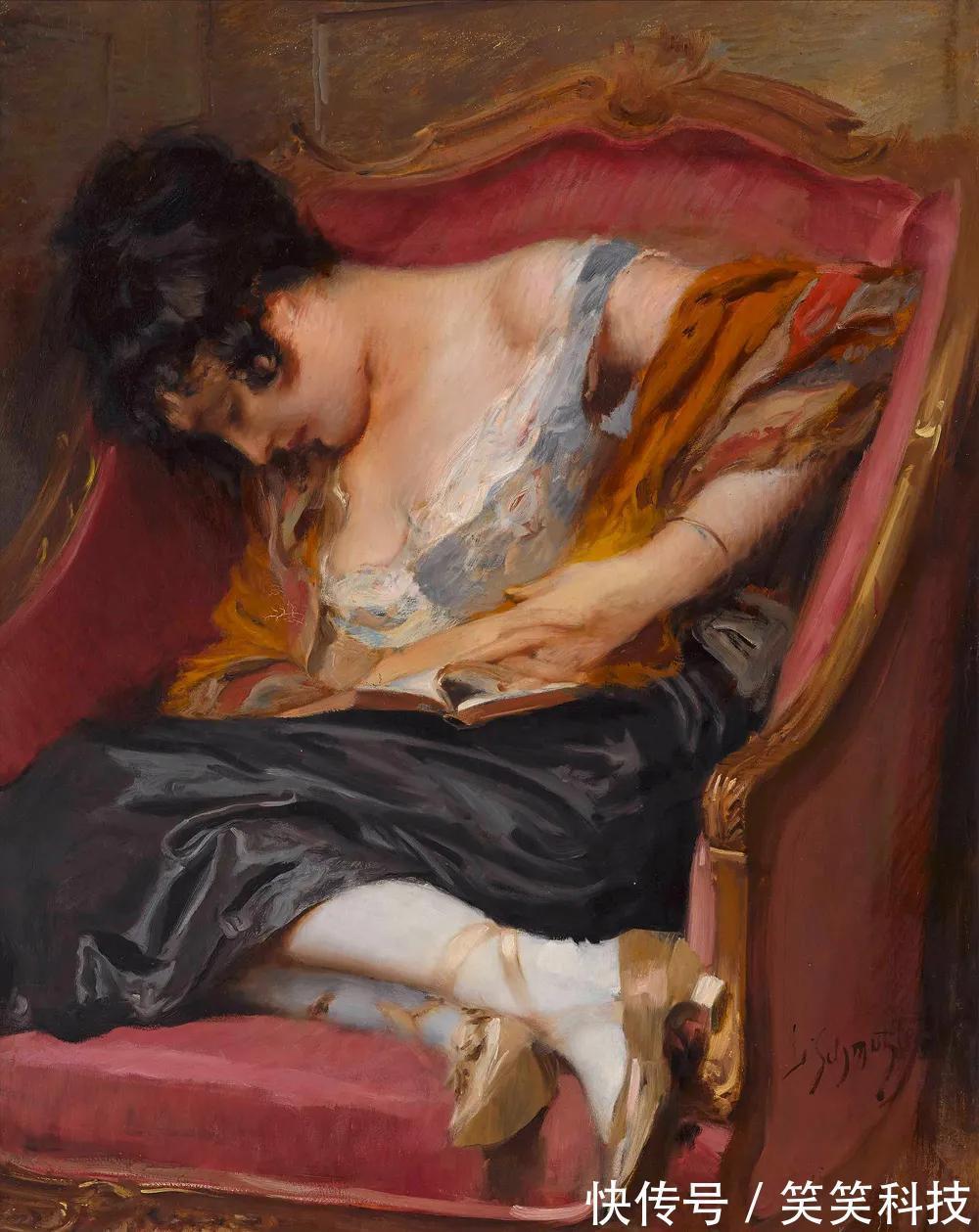 博登&他笔下的女子风情万种,撩人心弦!可惜晚年声誉不保!