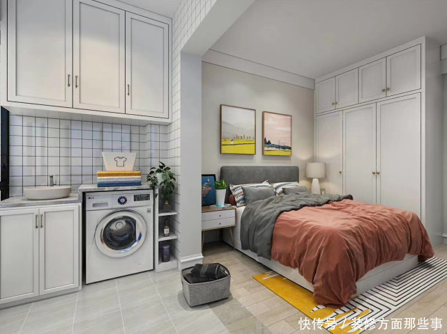 汇贤|132平现代风遇上澄净温柔的藕粉,每个区域都散发着灼眼的浪漫