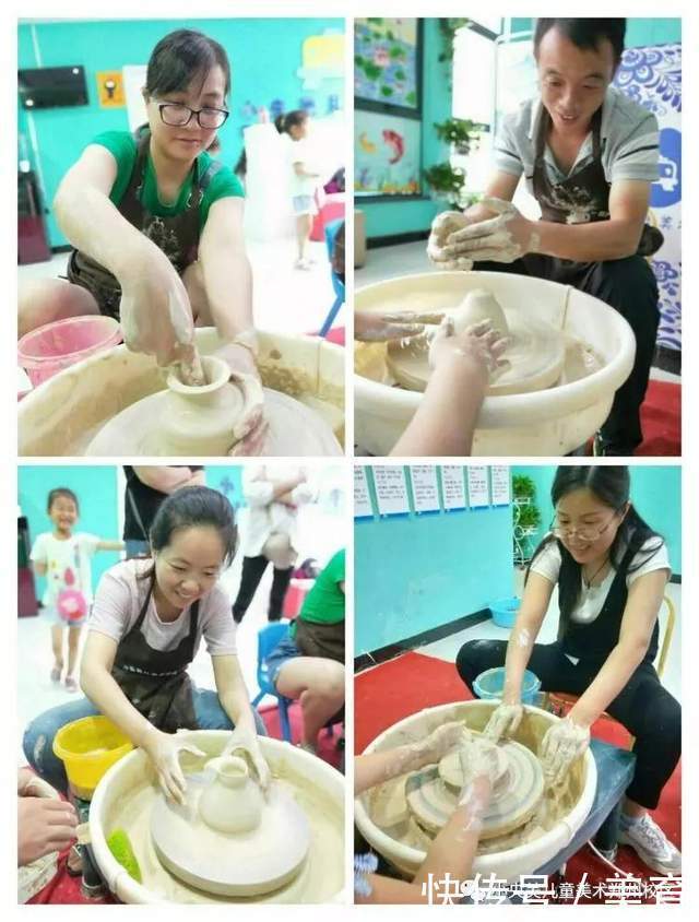 回顾|小央美美术教育:“泥土与心灵的对话”亲子陶艺活动温情回顾